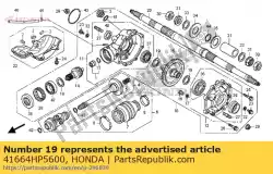 Qui puoi ordinare nessuna descrizione disponibile al momento da Honda , con numero parte 41664HP5600: