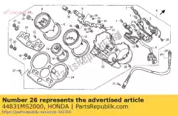 Aqui você pode pedir o cabo, interno em Honda , com o número da peça 44831MS2000: