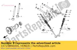 Tutaj możesz zamówić zawór, np. Od Honda , z numerem części 14721HN6000: