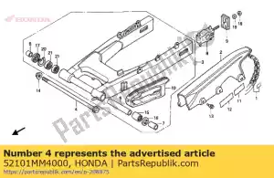 Honda 52101MM4000 bolt, rr.fork pivo - Onderkant