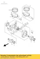 1226128H10, Suzuki, vilebrequin, l suzuki rm z 450 2008 2009 2010 2011 2012 2014, Nouveau