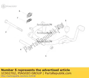 Piaggio Group 1C002702 podk?adka - Dół