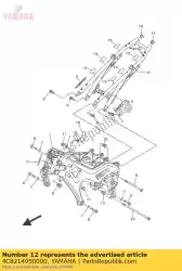 Aqui você pode pedir o parafuso, ajuste do motor em Yamaha , com o número da peça 4C8214950000: