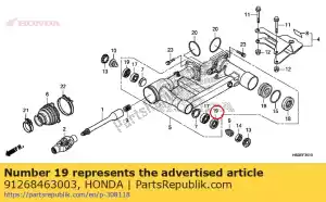 honda 91268463003 parapolvere, 26x40x5 - Il fondo