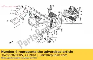 Honda 36285MN5005 quedarse, conjunto de rvs - Lado inferior