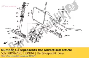 Honda 53230KS6700 brug, vorktop - Onderkant