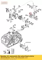 58030008700, KTM, oliefilterdeksel 2001 ktm  adventure duke lc lc4 ls rally rallye sc sm smc sms supermoto sxc 400 450 620 625 640 660 2001 2002 2003 2004 2005 2006 2007 2020, Nieuw