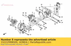 Tutaj możesz zamówić pokrywa, pompa wodna od Honda , z numerem części 19221MR8000: