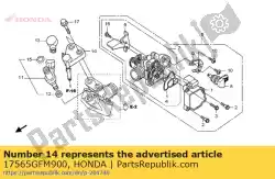 Aqui você pode pedir o junta, injetor em Honda , com o número da peça 17565GFM900: