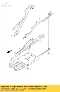 suzuki 09409083085CW grampo - Lado inferior