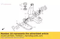 55201187000, Honda, joint, crépine d'huile honda (j) type 2 japan hc06-100 (n) 1993 (p) spain r (v) portugal rr (p) sa 50 75 80 150 1988 1992 1993 1997, Nouveau