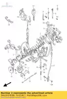 3662033EB0, Suzuki, harness,wrng,#2 suzuki gsx r 750 1998 1999, New