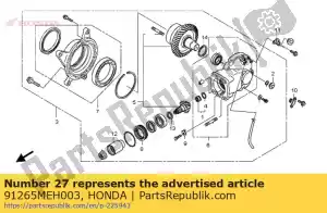 honda 91265MEH003 nenhuma descrição disponível no momento - Lado inferior