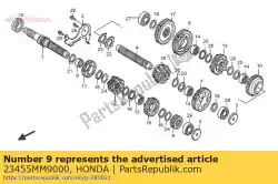 Qui puoi ordinare cespuglio, 25x28x15 da Honda , con numero parte 23455MM9000: