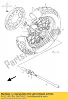 5411141F00, Suzuki, hub,front suzuki c vl 800 2001 2002 2003 2004 2005 2006 2007 2008 2009 2010, New