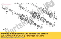 Here you can order the no description available at the moment from Honda, with part number 13631MAT000: