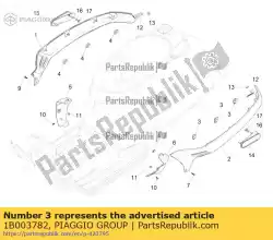 Aquí puede pedir fumador de Piaggio Group , con el número de pieza 1B003782: