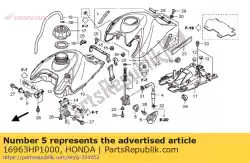 Here you can order the no description available at the moment from Honda, with part number 16963HP1000: