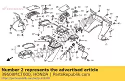 Here you can order the socket assy., accessory from Honda, with part number 39600MCT000: