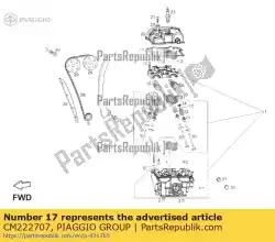 Here you can order the valve lifter bucket 2. 5 from Piaggio Group, with part number CM222707: