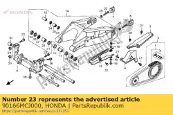 Aquí puede pedir perno, brida, 8x50 de Honda , con el número de pieza 90166MCJ000:
