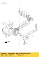 2621243E00, Suzuki, wiosna, kick sta suzuki tr 50 1998 1999 2000, Nowy