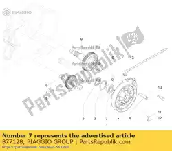 Tutaj możesz zamówić wa? Nap? Dowy od Piaggio Group , z numerem części 877128: