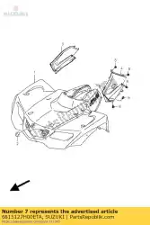 Tutaj możesz zamówić emblemat, przód np od Suzuki , z numerem części 6815127H00ETA: