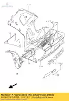 6818035F20M18, Suzuki, ensemble de ruban, capot m suzuki gsx r600 r750 600 750 , Nouveau