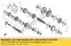 Gear, mainshaft fourth (2 Honda 23471MEW920