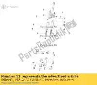 668941, Piaggio Group, rondella piaggio liberty x x10 zapca6100, zapca6101 zapcd6100, zapcd6101,  zapma6100, zapma6101 zapma6101 zapmd6100, zapmd6101 50 100 125 150 350 500 2011 2012 2013 2014 2017 2018 2019 2020 2021 2022, Nuovo