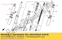 51410MBC003, Honda, pipe comp., fr. fork honda vt 1100 1998 1999, New