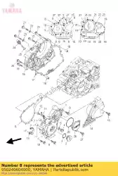 Aqui você pode pedir o parafuso, flange (4km) em Yamaha , com o número da peça 950240604000: