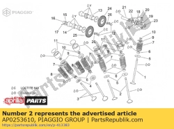 Aprilia AP0253610, Soupape d'admission 30 mm, OEM: Aprilia AP0253610