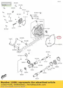 kawasaki 11061Y030 guarnizione, custodia per missione kvf300ccf - Il fondo