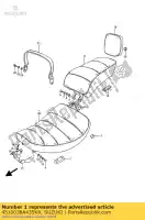 4510038A435KR, Suzuki, siège assy suzuki vs 600 750 800 1988 1992 1993 1994 1995, Nouveau