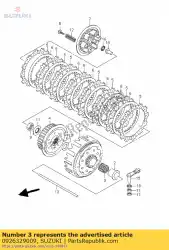 Here you can order the bearing from Suzuki, with part number 0926329009: