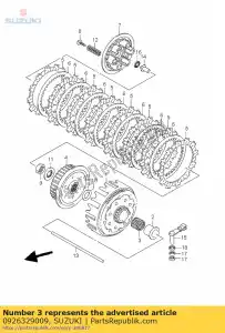 suzuki 0926329009 bearing - Bottom side