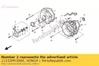 11332MY3000, Honda, joint, base de couvercle d'embrayage honda st 1100 1990 1991 1992 1993 1994 1995 1996 1997 1998 1999 2000 2001, Nouveau