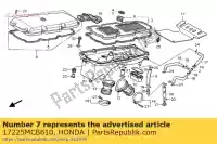 17225MCB610, Honda, obudowa sub assy., filtr powietrza honda xl 650 2000 2001, Nowy