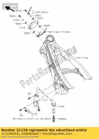 211190066, Kawasaki, encendedor kx450d6f kawasaki kx 450 2006, Nuevo