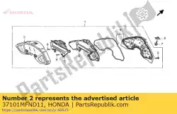 meter comp. Van Honda, met onderdeel nummer 37101MFND11, bestel je hier online: