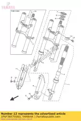 Here you can order the holder from Yamaha, with part number 1P6F38570000: