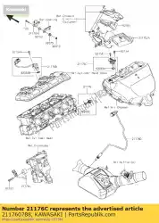 Ici, vous pouvez commander le capteur, cogner auprès de Kawasaki , avec le numéro de pièce 211760788: