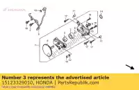 15123329010, Honda, rotore, pompa dell'olio interna honda trx 300 2000 2001 2002 2003 2004 2005 2006 2007 2008, Nuovo