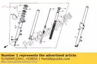 51400MCZ641, Honda, zestaw wide?., r. fr. honda cb 900 2002 2003, Nowy