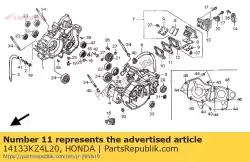 Tutaj możesz zamówić element dystansowy, korpus zaworu kontaktronowego od Honda , z numerem części 14133KZ4L20: