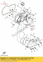 2BME537110, Yamaha, reniflard yamaha lts125c lts125cj delight 125 , Nouveau