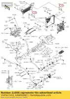 110567103, Kawasaki, 01 bracket kawasaki  800 2017 2018 2019 2020 2021, New