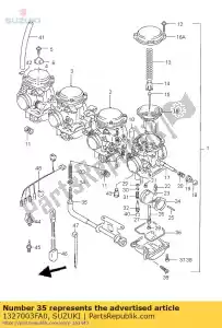 suzuki 1327003FA0 ajusteur - La partie au fond